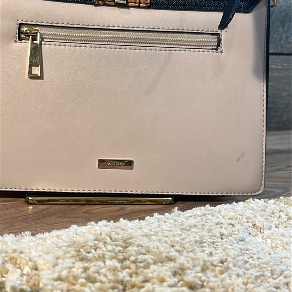ALDO Anniebrook Flap Satchel Crossbody Colorblock Purse Pre Loved Condition PICS - Picture 6 of 13
